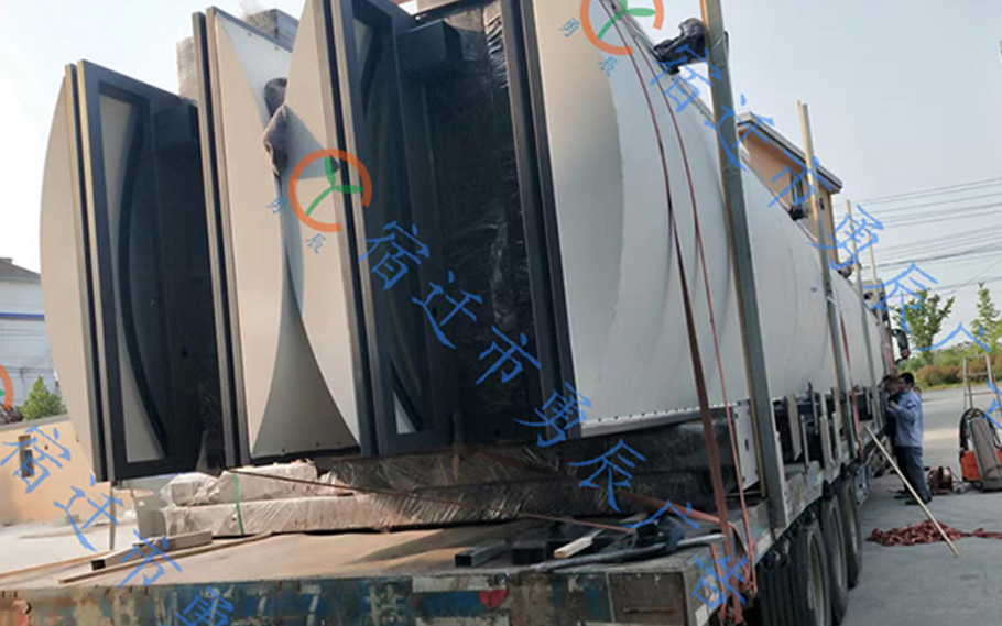 河南候车亭发货